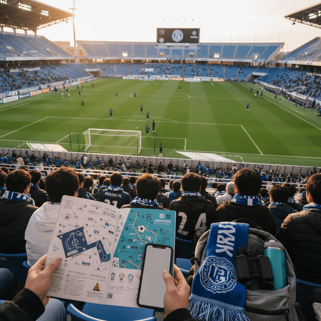 ソニー仙台FC初観戦ガイド:失敗しない座席選びと持ち物【観戦スタイル別】