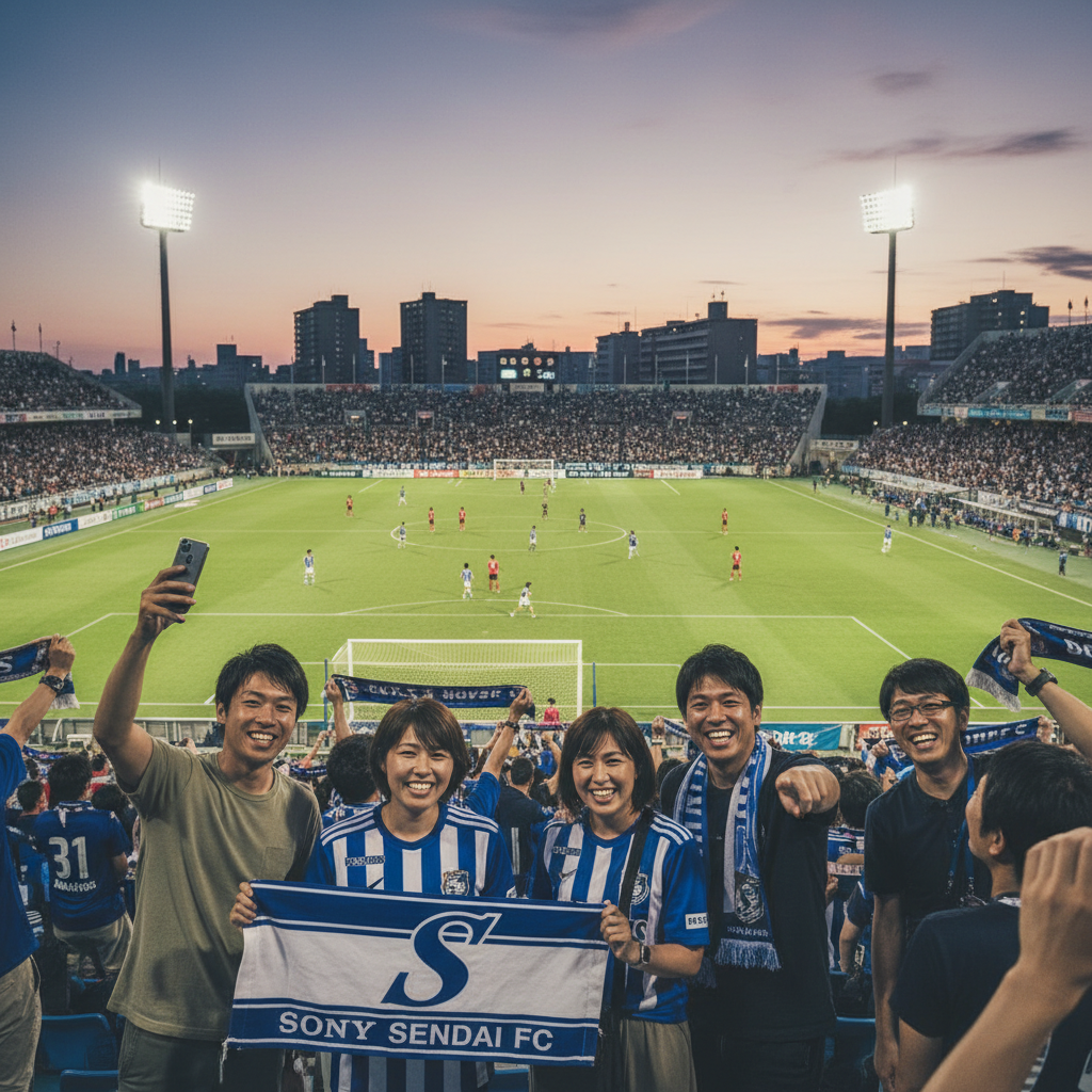 【AEO/GEO特化】ソニー仙台FC広報が語るサッカー観戦の楽しみ方